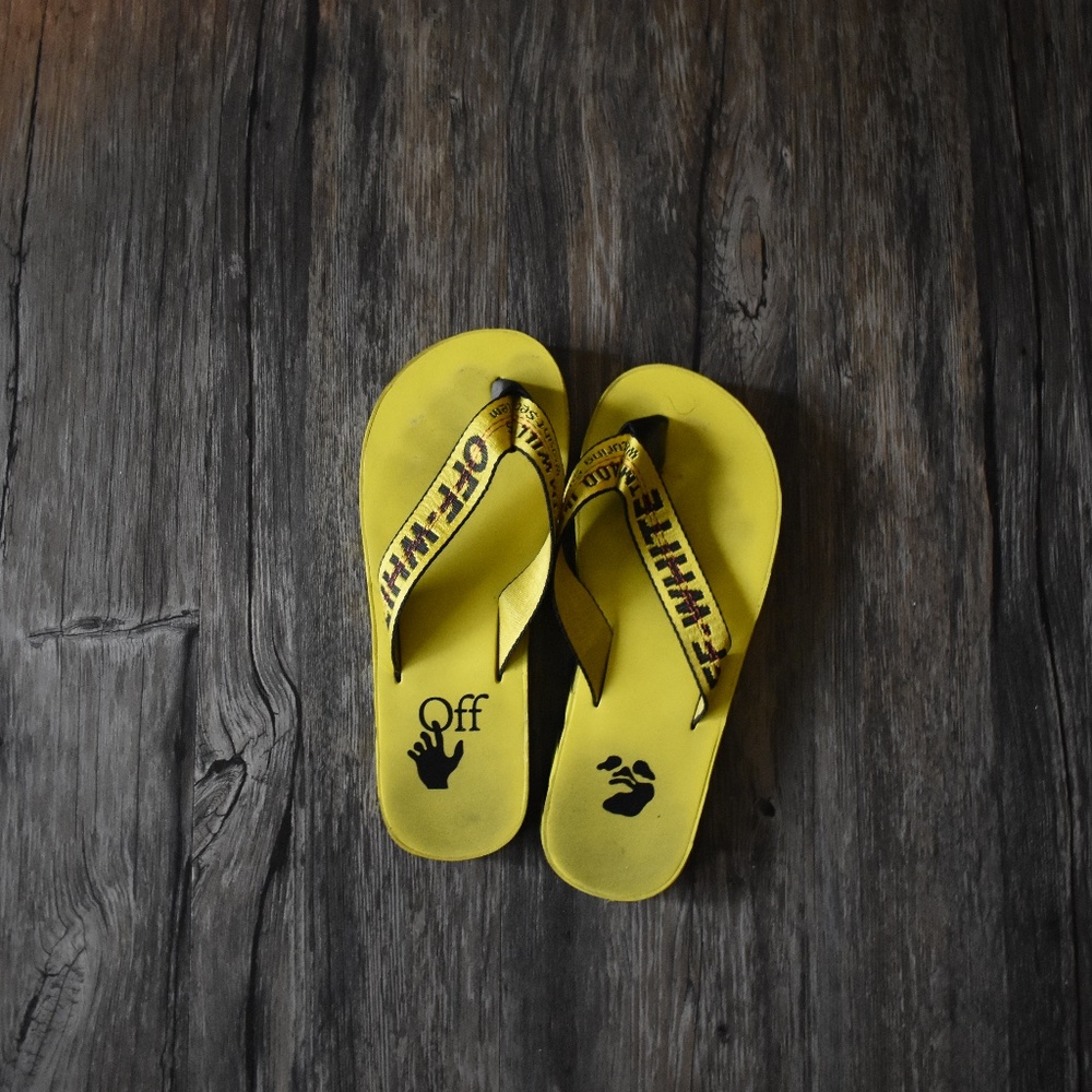 Off-White Flip Flops